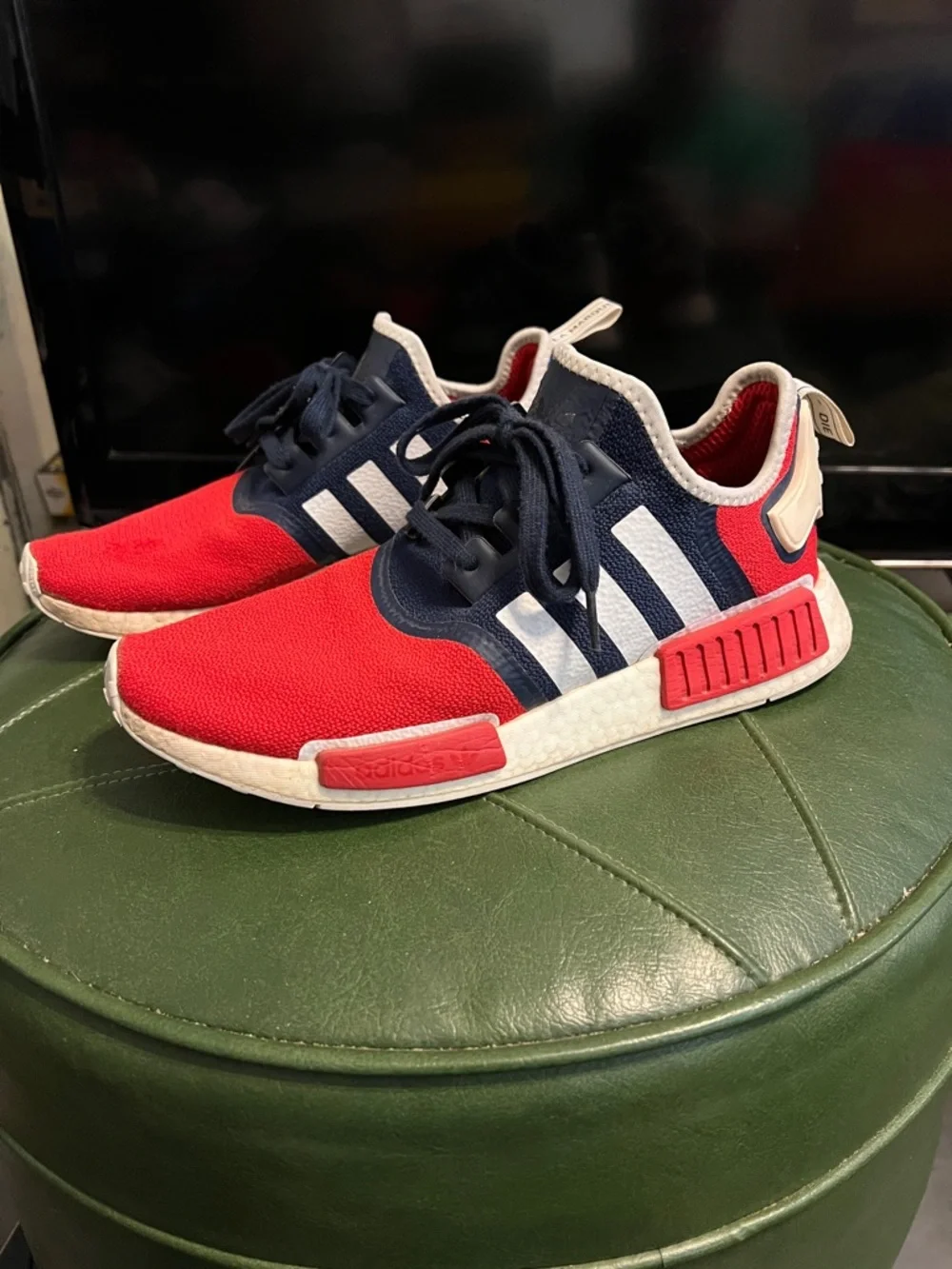 ADIDAS NMD R1 USA EDITION SNEAKERS SIZE 10 - Picture 3 of 8